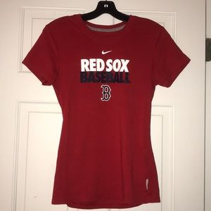 Nike Red Sox baseball tee